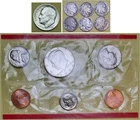 13 Total - 1 90% Silver Roosevelt, 6 Buffalo Nickels & The 1984D US Mint Set