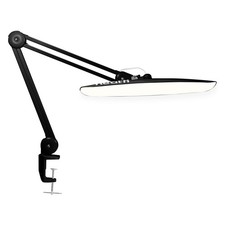 XL Desk Lamp with Clamp, 2200 Lumens, 20W, 20-Inch Wide Head, Dimmable 4 Brig...