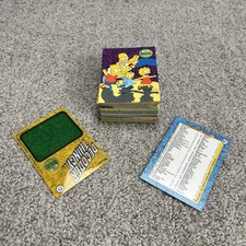 Simpsons 10th Anniversary Celebration 2000 Inkworks Base Card Set 81 + Decoder