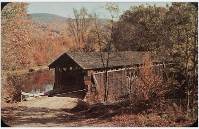 Port Jervis New York NY Postcard Beaver kill Campsite Bridge Unposted