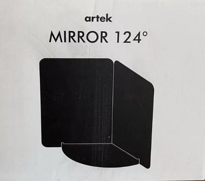 Spiegel Artek Mirror 124° mit Holzablage Esche, Klarlack | Daniel Rybakken, 2017