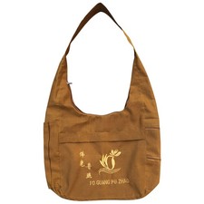  Chinese Sling Bag Temple Scriptures Pouch Ethnic Style Bag Large Capacity Sling