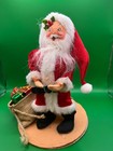 1995 Annalee Santa Claus with Gifts on Stand Number 5398 — photo 10