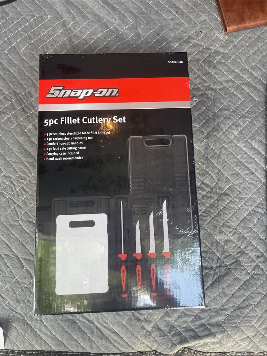 Snap On Tools 5-PC Fillet Cutlery Set SSX24P118 NEW SEALED | eBay
