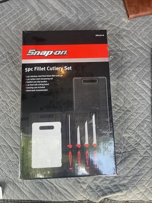 Snap On Tools 5-PC Fillet Cutlery Set SSX24P118 NEW SEALED | eBay