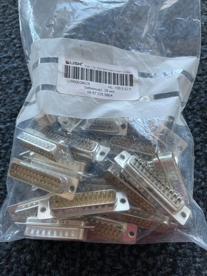 Harting 09672255604, Sub-D Löt-Steckverbinder, Stift gerade, 25 polig, 25 Stk.