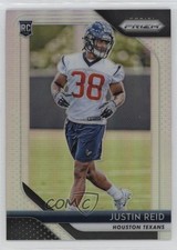 2018 Panini Prizm Rookie Silver Prizm Justin Reid #263 Rookie RC