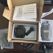 Baofeng UV 82 Two Way Radio UHF VHF Dual-Band Walkie Talkie Ham Transceiver
