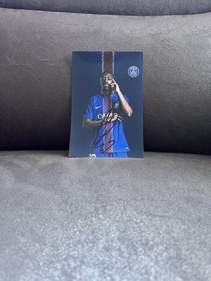 Ousmane Dembele x PSG Paris St. Germain Repro Autogramm 10.5x14.8 25/26