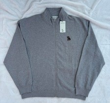 OVO Essentials Full Zip Heather Grey Sweater - XL - Brand New - Authentic