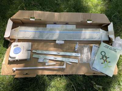Brother KX-350 Home Knitter Knitting Machine Complete in Box w Manual Japan