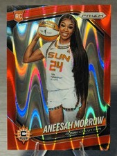 🔥🏀ANEESAH MORROW 2025 Panini WNBA Prizm Red Seismic SP RC /249 #SUN/TEMPO!🏀🔥