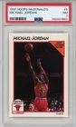 1991-92 -MICHAEL JORDAN- PSA 7 NBA HOOPS MCDONALD'S Bulls Basketball Card #5
