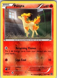 Ponyta 16/114 Reverse Holo Steam Siege