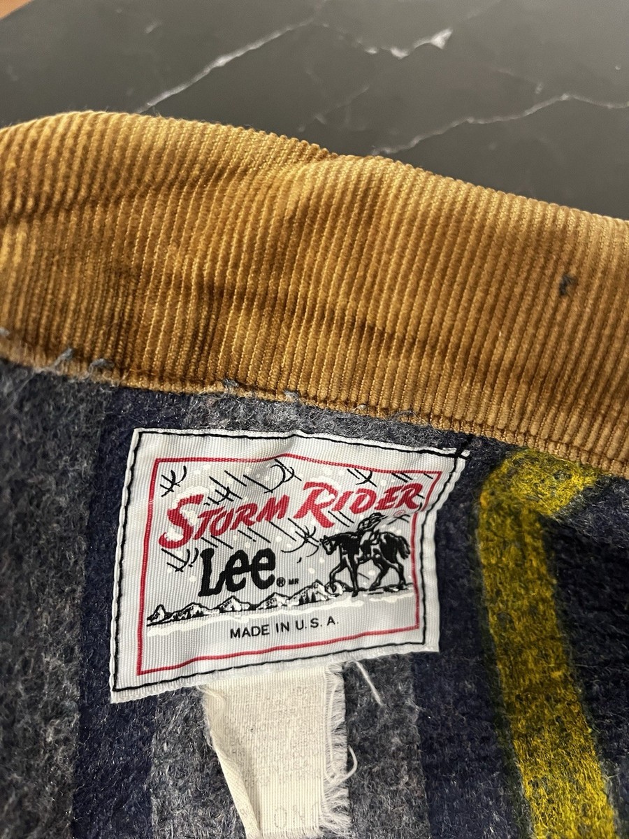 LEE x Preloved STORM RIDER JACKET デニム 1986-1990 Lee Storm Rider Jacket available on ochothrift.com