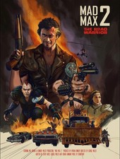 Mad Max 2 The Road Warrior Movie Poster Action Film Wall Decor Print