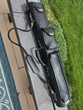 Instroke 3x7 Black Cue Case, 3 Side Pockets  No Pun , Lightly Used, NICE