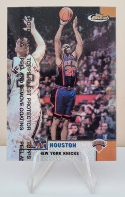1999-00 Topps Finest Refractor #48 Allan Houston
