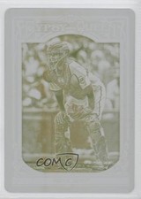 2013 Topps Gypsy Queen Printing Plate Yellow 1/1 Buster Posey #110 v6p