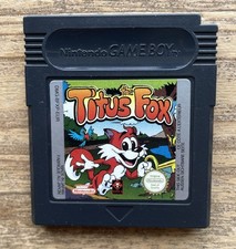 Titus The Fox To Marrakech And Back Gameboy Color Advance Game, GENUINE!