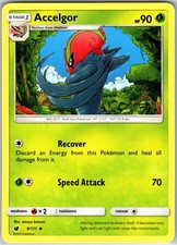 Accelgor 9/111 Uncommon Regular Card SM - Crimson Invasion Pokemon TCG LP