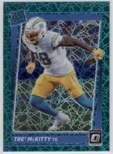 2021 Tre' McKitty Optic Rated Rookie Green Velocity Prizm RC #284 (D1509)