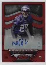 2016 Certified Potential Signatures Mirror Red /75 Mackensie Alexander Auto 1lu5