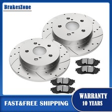 REAR Brake Rotors Pads Kit fit for Lexus UX200 UX250H 2019-2022 ES250 2021-2022