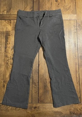 Women s Torrid Studio Trouser Boot Cut Dress Pants 14Tall Charcoal Stretchy