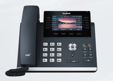 Yealink SIP-T46U Gigabit IP Business Phone 16 VoIP HD Mic PoE Bluetooth 4.3" LCD