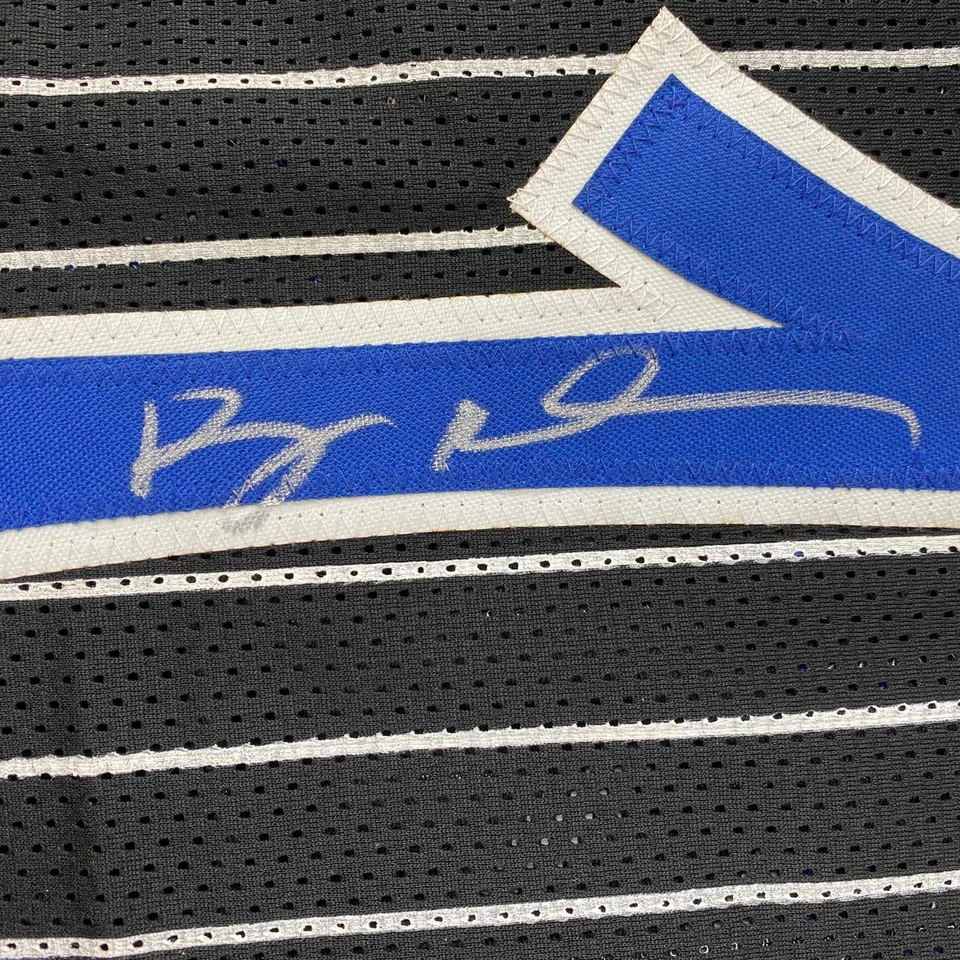 Autographed/Signed Anfernee Penny Hardaway Orlando Black Jersey PSA/DNA COA - Image 3 of 4