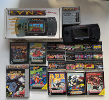 Atari Lynx II Spielekonsole mit Ladegerät und 25 Spielen