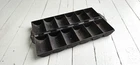 Antique Wagner Ware (STYLE) Cast Iron French Roll Pan #9 New England Mini Breads