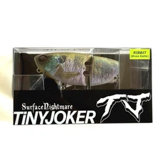 DRT TiNY JOKER TJ RIBBIT TJ GILL Bone Brass Rattle 1.5oz Topwater NEW Japan FS