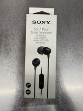 Sony MDREX14AP Headset Ear Bud Headphones MDR-EX14AP Black