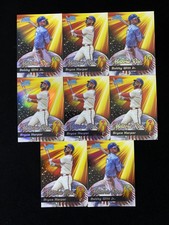 2025 Topps Bowman Chrome Meteoric Rise Bobby Witt Jr. Bryce Harper Lot*8 QI95