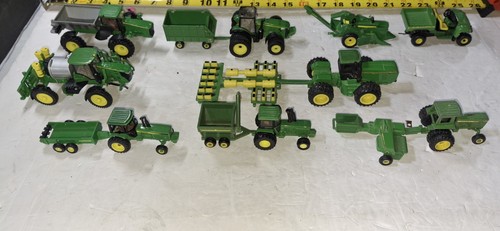 Ertl John Deere Tractors, Trailers And More Mostly Metal 1/64 Scale - Picture 2 of 13