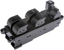 901-800 Front Driver Side Power Window Switch 6 Button Compatible with Select