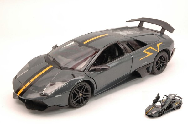 Rastar 1/24 Lamborghini Murcielago LP670 4 Sv 2009 Statisches Modell Diecast-image