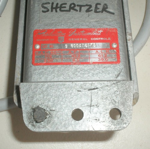 Production Instruments General Controls Foor Pedal Switch S 600A12C72 - Picture 6 of 6