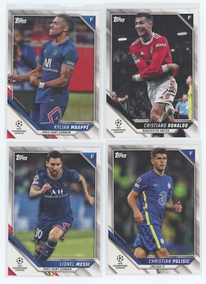 2021-22 Topps UEFA Champions League Soccer YOU PICK -Complete Your Set Buy4 Get4