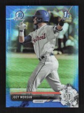 Joey Morgan 2017 Bowman Draft Chrome Blue Refractor Detroit Tigers #/150 #BDC-27