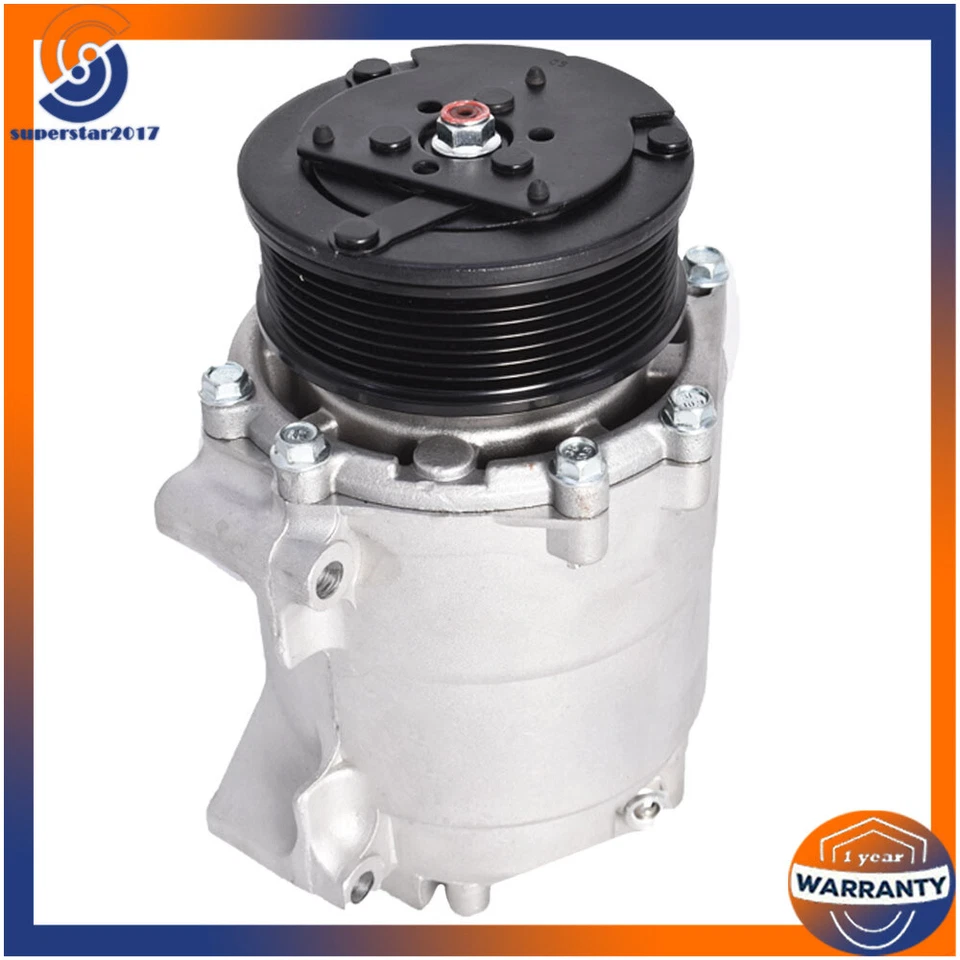 Compatível com Honda CR-V 2002-2004 2005 2006 2.4L 10345240 AC A/C compressor alumínio - Imagem 4 de 4