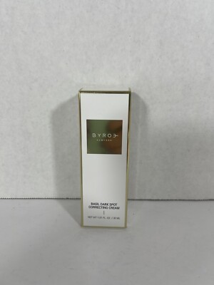 BYROE New Basil Dark Spot Correcting Cream Moisturizer 1 FL OZ Face Hydrating