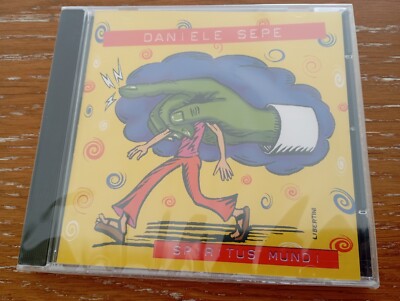 DANIELE SEPE SEHR SELTENE CD Jahr 1997 Spiritus Mundi VERSIEGELT JAZZ ITALIEN NEAPOLI