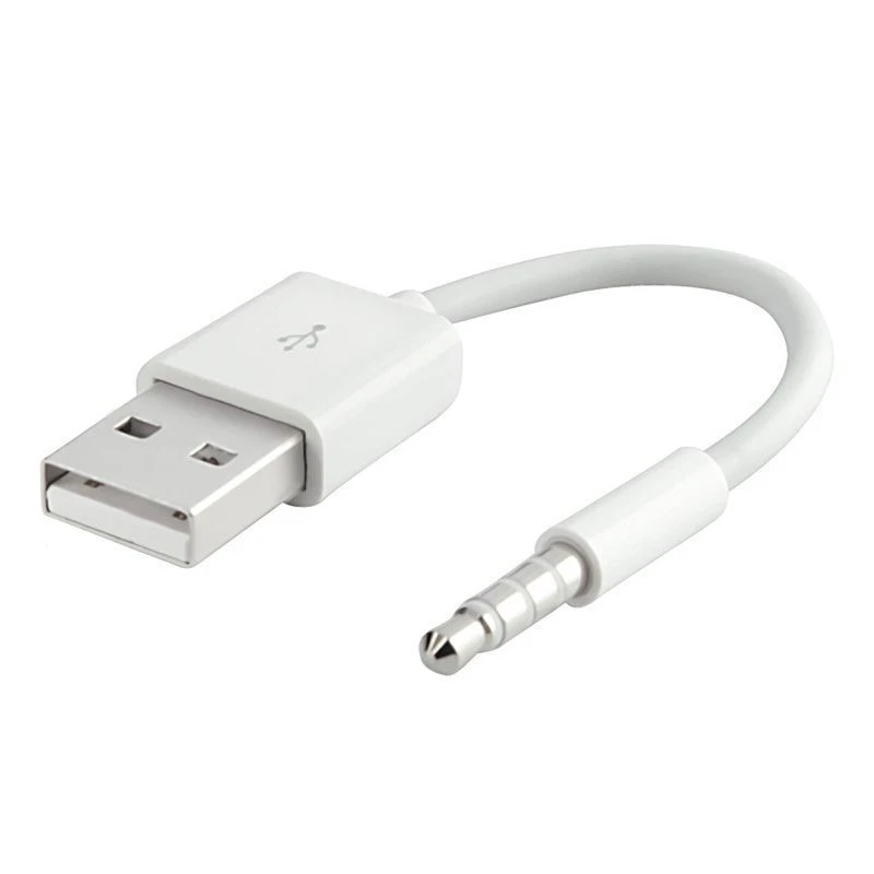 USB Charger Data SYNC Cable for Apple iPod Shuffle 3rd 4th 5th 6th 7th Gen 3.5mm - Image 2 of 2