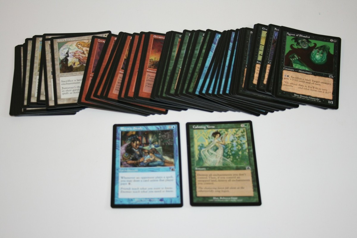 MTG Prophecy Complete Common Set 55 cards Pack Fresh-Rhystic Study