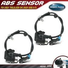 2x ABS Wheel Speed Sensor for Chevy Trailblazer GMC Envoy Saab 9-7x Rear LH & RH