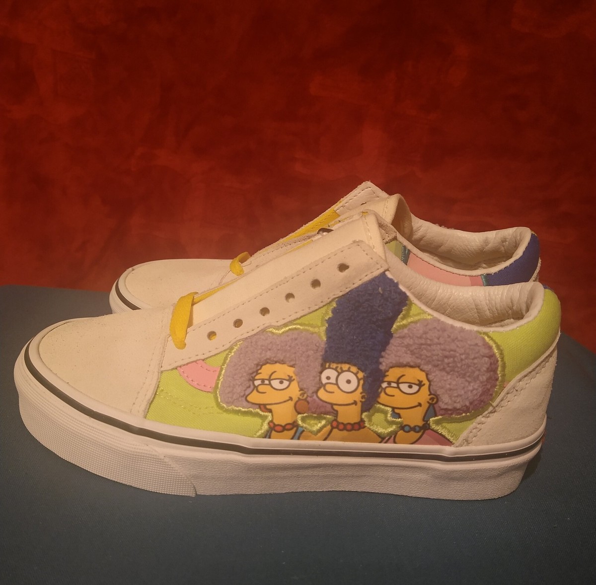 Vans Sk8 Vans Simpsons Marge Shoes Vans Slip Marge Simpson Vans