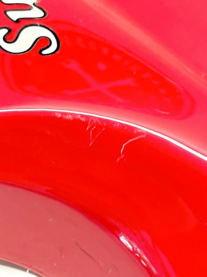 Carenado trasero izquierdo genuino Ducati 851 Strada 48230061A rojo 2 usado Foto 4 de 4